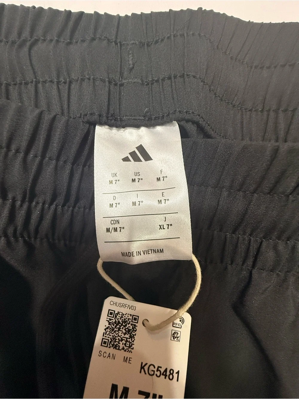 Adidas Linear Woven 7” Shorts Men’s Medium Black NWT